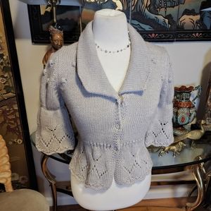 Anthropologie Hekla & Co Wool Blend Sweater